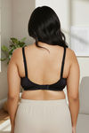 Zivame True Curv Double Layered Non Wired Full Coverage Super Support - Jet Black — thumbnail 3